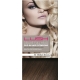 22" Deluxe Double Wefted Clip In Human Hair Extensions #6 Medium Brown