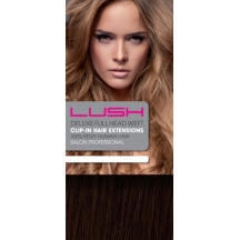 18" Deluxe DIY Weft (Clips Not Attached) Human Hair Extensions #2 Darkest Brown 18" Deluxe DIY Weft (Clips Not Attached) Human Hair Extensions #2 Darkest Brown