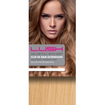 18" Deluxe DIY Weft (Clips Not Attached) Human Hair Extensions #613 Bleach Blonde 18" Deluxe DIY Weft (Clips Not Attached) Human Hair Extensions #613 Bleach Blonde