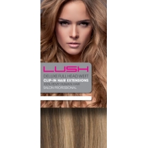 18" Deluxe DIY Weft (Clips Not Attached) Human Hair Extensions #8/613 Bleach Blonde 18" Deluxe DIY Weft (Clips Not Attached) Human Hair Extensions #8/613 Bleach Blonde