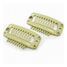 Silicone Hair Extension Clips - Blonde