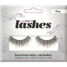 Lush 100% Human Hair False Eye Lashes Eva