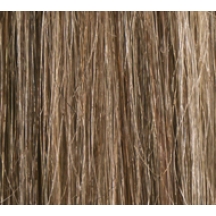 24" Deluxe Double Wefted Clip In Human Hair Extensions #4/613 Dark Brown / Bleach Blonde